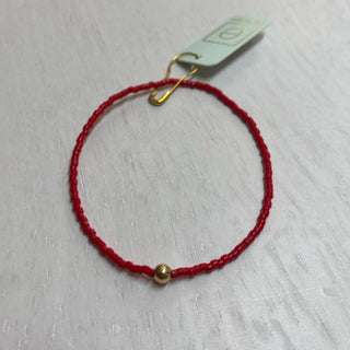 Hope Bright Red Bracelet
