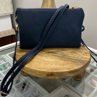 M013-NV Riley Crossbody/Wrist Navy