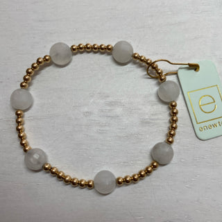 Admire Gold Moonstone 3mm Bracelet