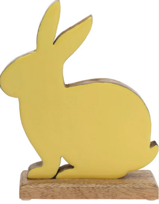 Yellow Wood Bunny Large