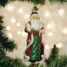 40307 Father Christmas with Bells Orn