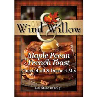 Maple pecan French toast Cheeseball and Dessert mix