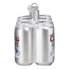 32562 Coors Light Six Pack Orn