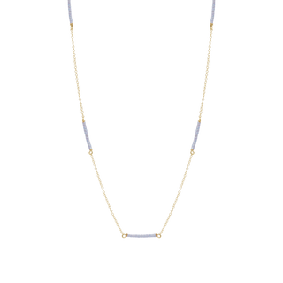 15" Choker- Hope Bliss Simplicity Gold Ocean Mist