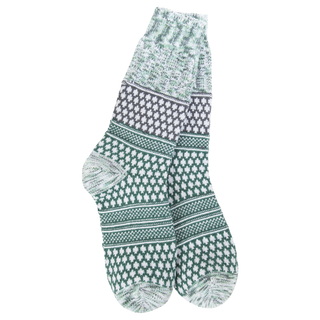 Gallery Textured Crew OS Spruce Multi - WSS
