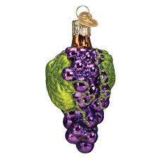 28004 Purple Grapes Orn
