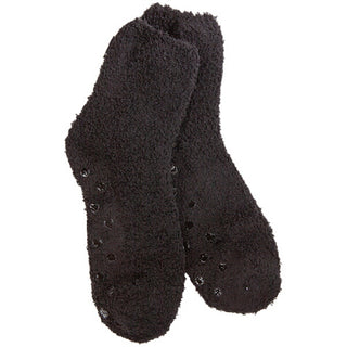 Cozy Quarter w/ Grippers OS Black - WSS
