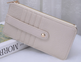 Saige Slim Cardholder Wallet - Ivory