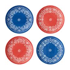 American Holiday 'Paper" Plate Melamine