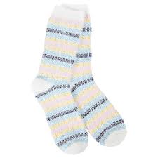 75062 WorldÕs Softest Cozy Crew OS Wonderland Socks 698