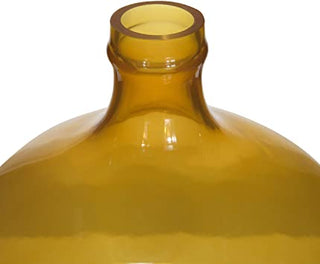 Mustard Glass Vase 15Ó df3515