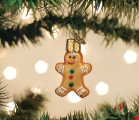 87003 Mini Gingerbread Man Ornament - OWC