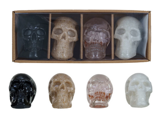 Resin Skulls Multi Color - Assortment