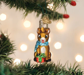 88505 Mini Rudolph the Red-nosed Reindeer Ornament - OWC