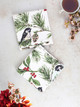 Chickadee Tea Towel Ivory