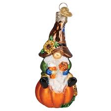 24227 Fall Harvest Gnome Orn.