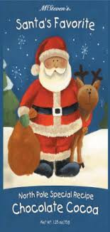 Vintage Santa's Favorite Double Chocolate Cocoa 1.25oz packet