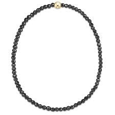 Classic Faceted Hematite 2mm Bracelet