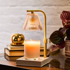 Luna Candle Warmer Lamp Gold