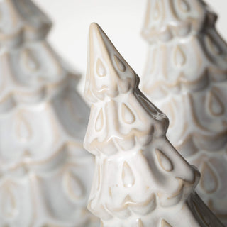PN4147Lg Ceramic Cream Pine Tree