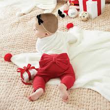 Leggings Red Bow 0-6 month