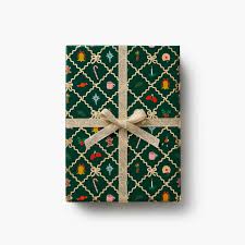 Wrapping Paper- Christmas Argyle Continuous