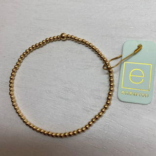 Gold Bead 2.5mm Bracelet