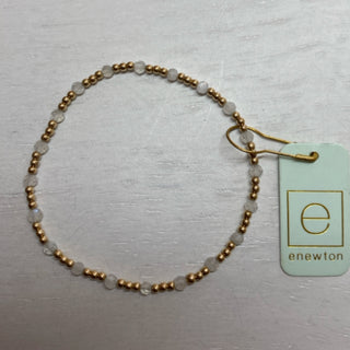Sincerity Gold Gem Moonstone 3mm Bracelet