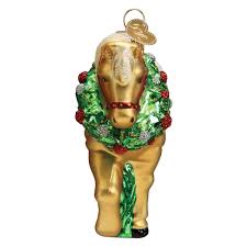 12653 Horse With Wreath Orn