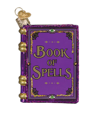26103 - Book Of Spells Ornament - OWC