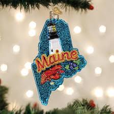 36261 State of Maine Ornament