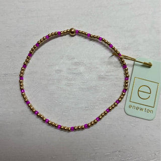 Hope Sincerity Fuchsia 2mm Bracelet