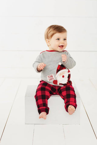 Team Santa 2-piece Set 6-9 Months