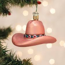 32750 Cowgirl Hat Ornament - OWC