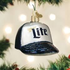 32565 Miller Lite Baseball Cap Orn.