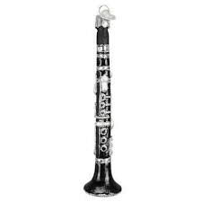 38026 Clarinet Ornament - OWC