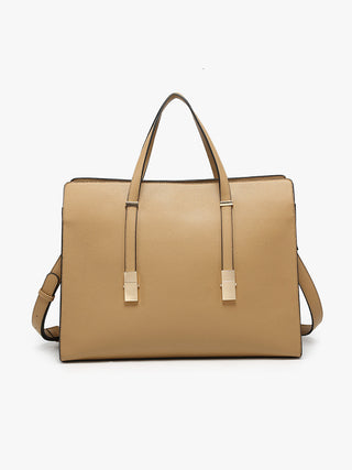 Sybil - Light Khaki Handbag w/strap