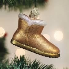 32674 Sheepskin Boot Ornament