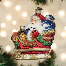 40306 Santa in Sleigh ORN