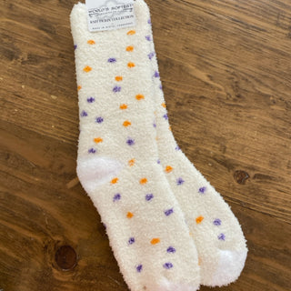World's Softest Knit Pickin Fireside Crew OS Hallow-Dots