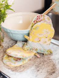 Apple Blossom Patchwork Mini Mitt