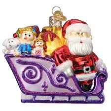 44205 Santa And Friends Orn.