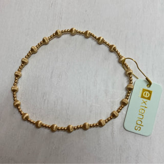 Extends - Dignity Sincerity Gold 4mm Bracelet