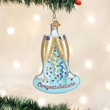 32217 Champagne Toast Orn