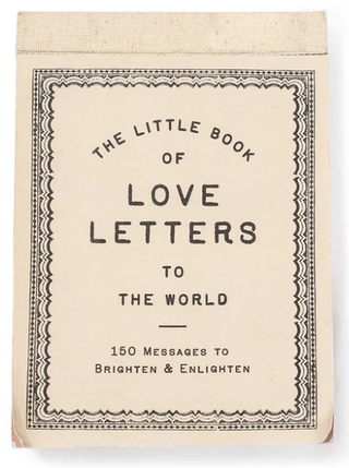 150 Love Letters To the World Booklet