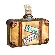 32105 Suitcase Orn