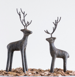 Cast Iron Standing Deer - SM