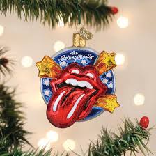 38079 The Rolling Stones Tongue Ornament - OWC