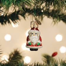 Miniature Santa Orn #40058