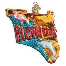 36198 State Of Florida ornament - OWC